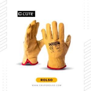 GUANTE BADANA AMARILLO - CLUTE