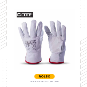 Guante Badana Blanco Clute