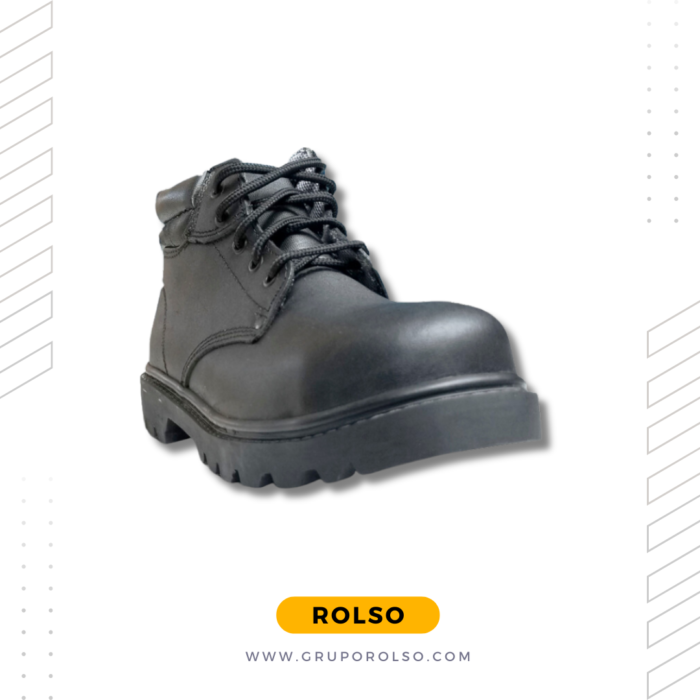 BOTIN DE CUERO PLANTA DE CAUCHO ECONOMICO